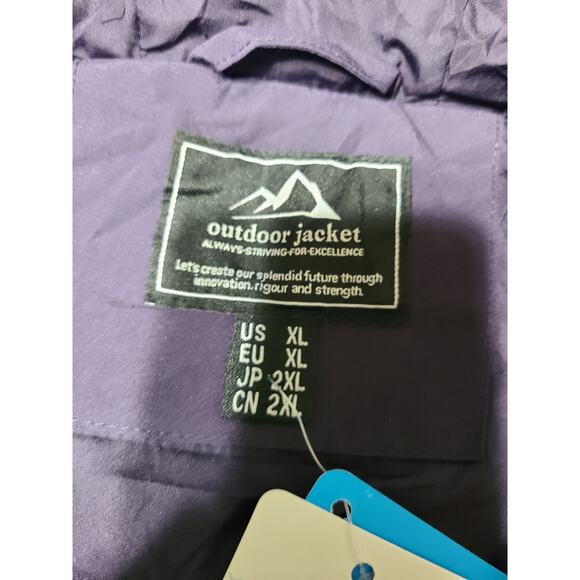 Magcomsen xl women's casual bomber down jacket new with tags - Picture 3 of 8
